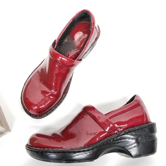 b.o.c. Shoes - Born BOC Peggy Red Patent Clogs